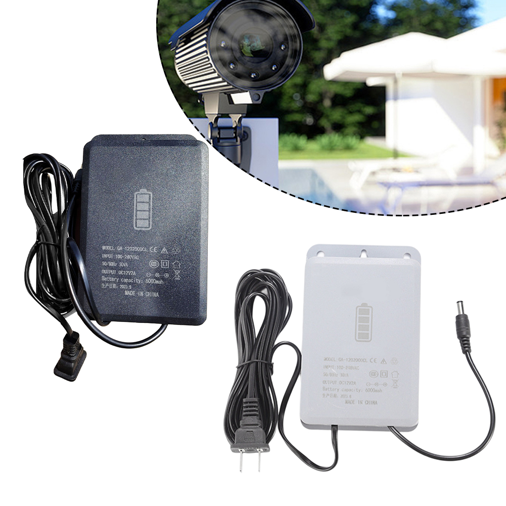 Outdoor Power Jack - อะแดปเตอร์แปลงไฟ 12V 2A สำหรับกล้องวงจรปิดภายนอกอาคาร สำหรับมินิยูพีเอส ระบบสำรองไฟ