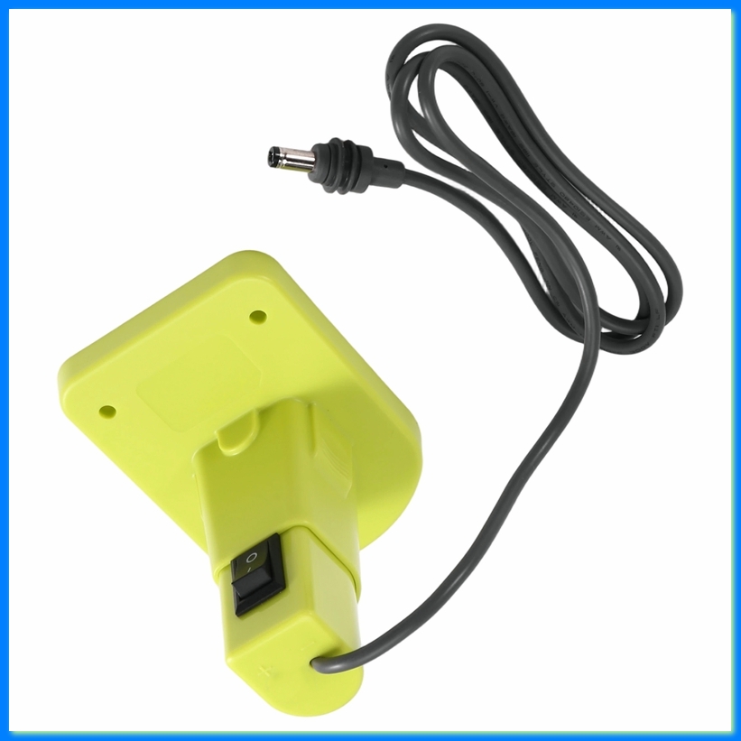 Outdoor Power Jack - เครื่องชาร์จแบตเตอรี่แบบใช้พลังงานจากแบตเตอรี่สำหรับ 18V Li-Ion สำหรับแจ็ค DC กันน้ำขนาดเล็กสำหรับใช้งานกลางแจ้งและในกรณีฉุกเฉิน-A75P