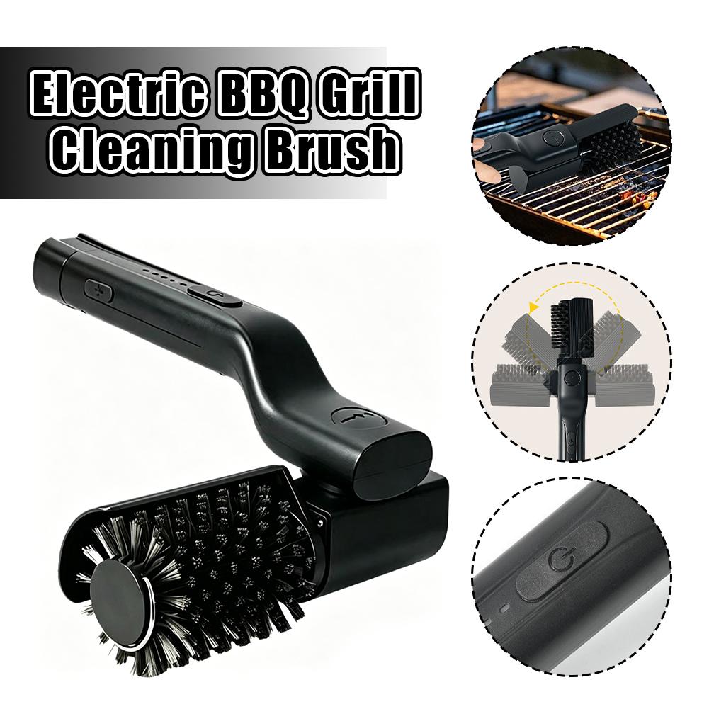 แปรงทำความสะอาดเตาบาร์บีคิวไฟฟ - Outdoor Power Brush บทวิจารณ์และราคา