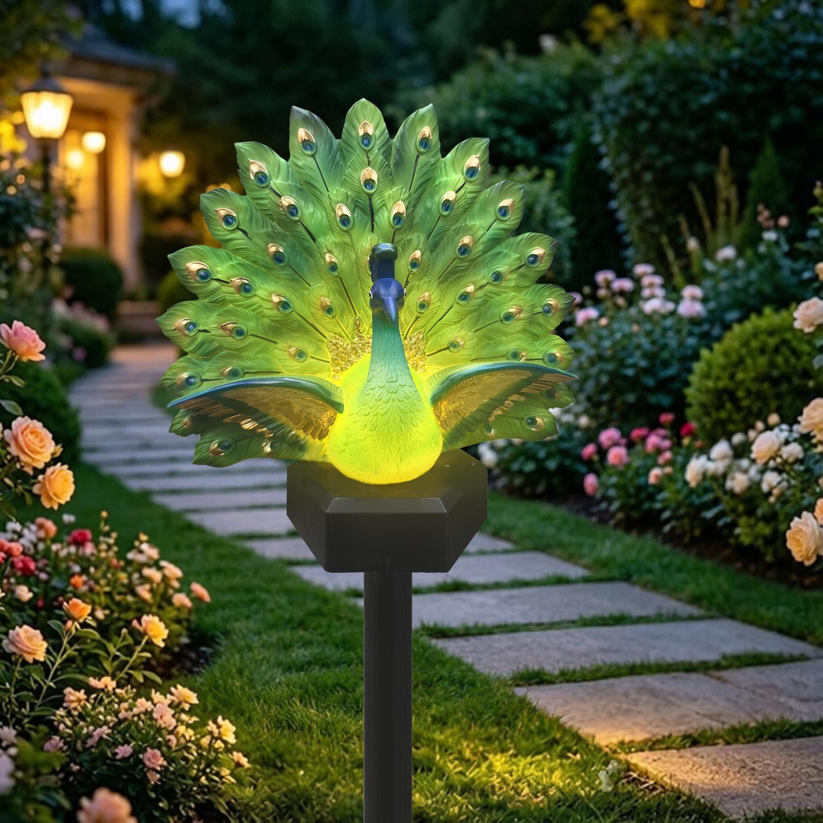 ของตกแต่งรูปนกพลังงานแสงอาทิตย - Outdoor Yard Power Stake บทวิจารณ์และราคา
