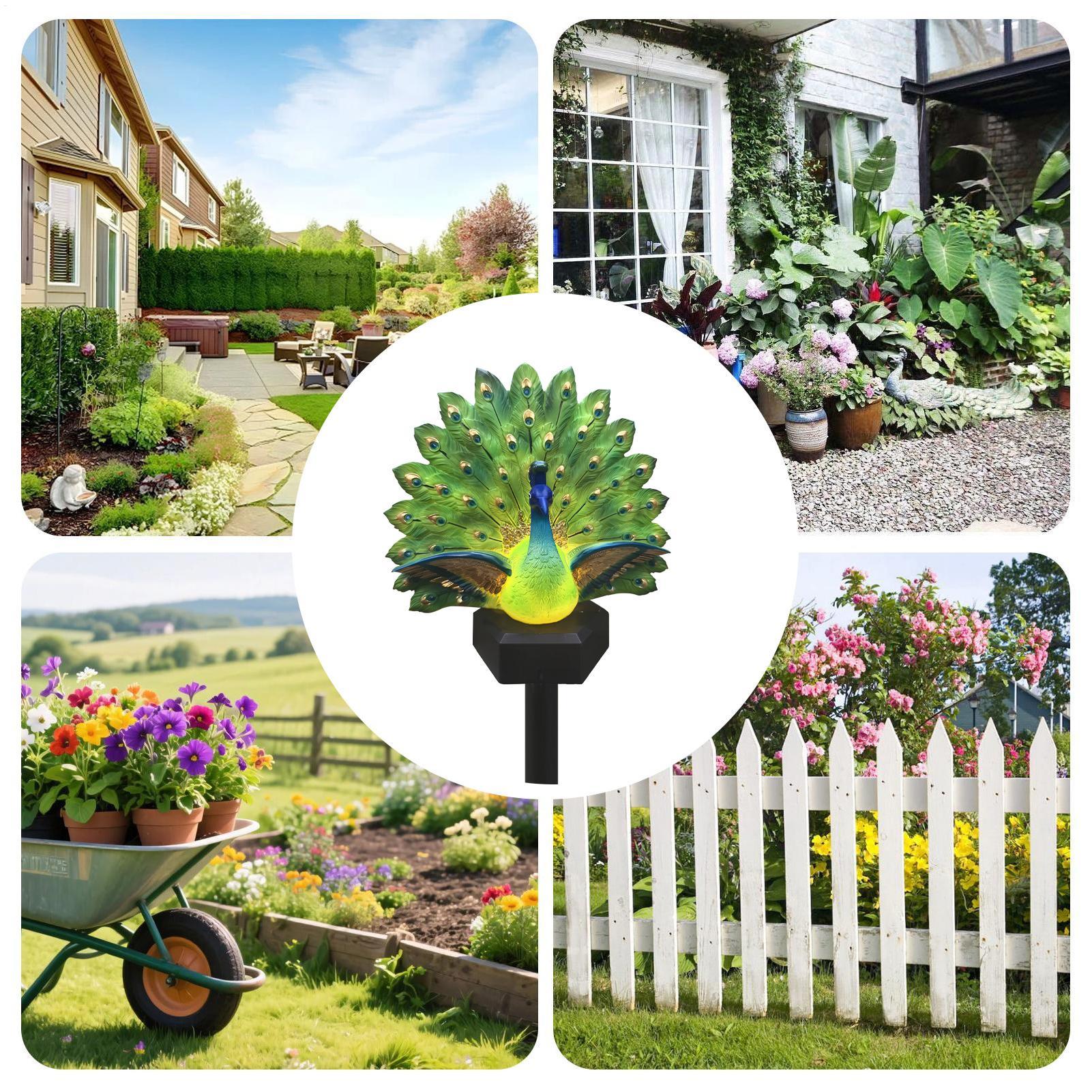 ของตกแต่งรูปนกพลังงานแสงอาทิตย - Outdoor Yard Power Stake บทวิจารณ์และราคา