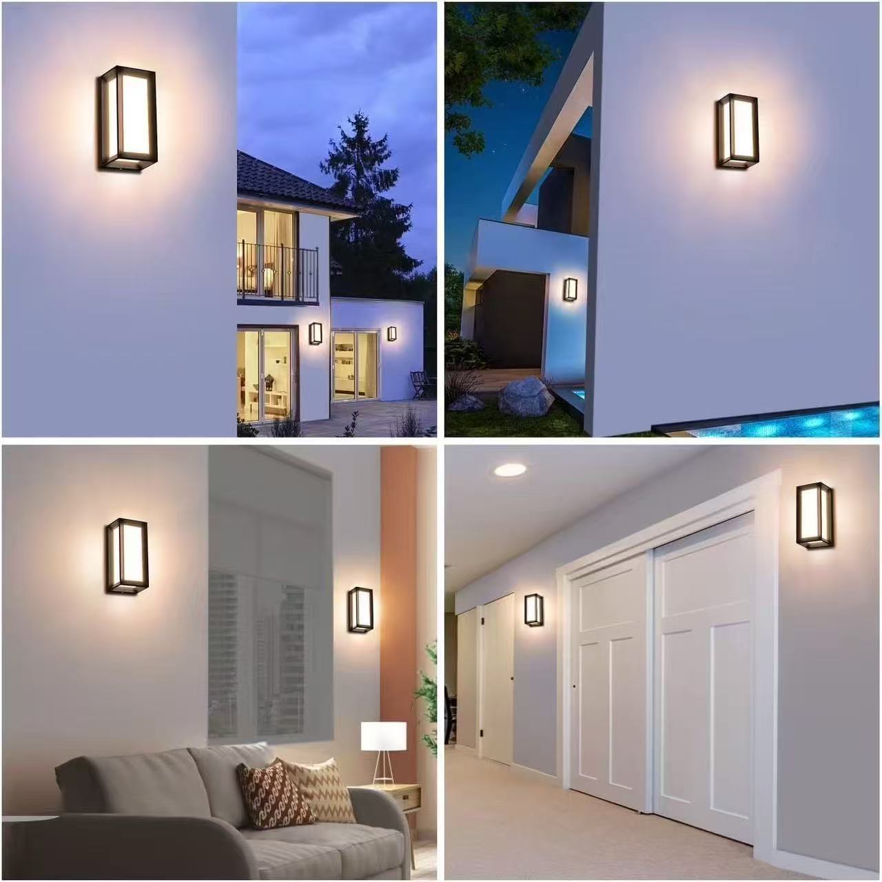 LED โคมไฟติดผนังกลางแจ้ง RGBCC - Outdoor Power Point Zigbee บทวิจารณ์และราคา