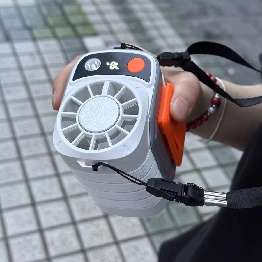 พัดลมพกพาแบบใหม่พร้อมพอร์ต USB - Outdoor Usb Power Supply บทวิจารณ์และราคา