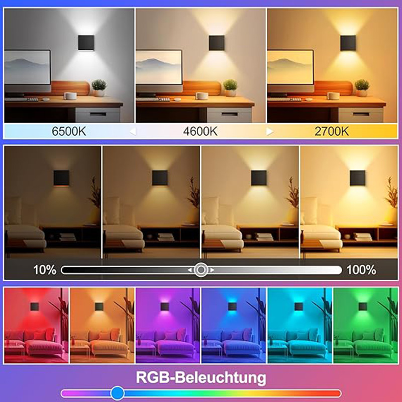 ไฟติดผนัง LED กลางแจ้ง 12W RGB - Outdoor Power Point Zigbee บทวิจารณ์และราคา
