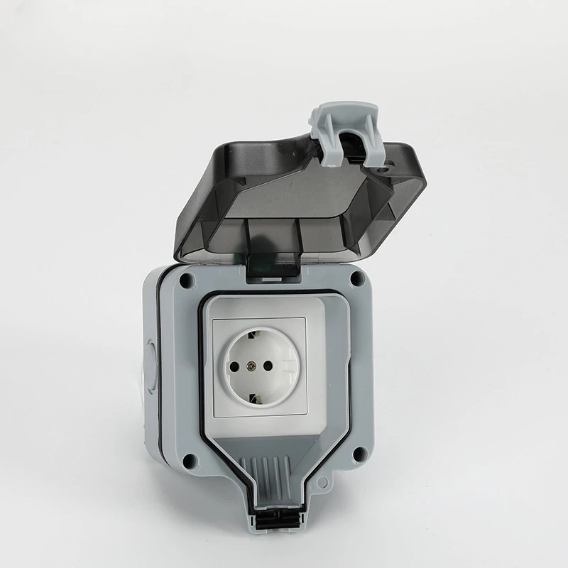 EU KR ผนังกลางแจ้งซ็อกเก็ตกันน - Outdoor Power Solutions บทวิจารณ์และราคา