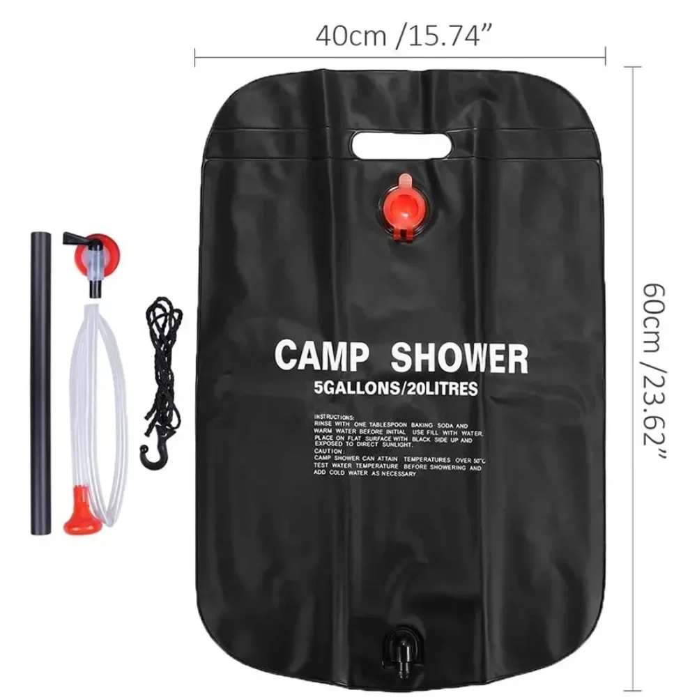 ถุงอาบน้ำกลางแจ้งขนาดใหญ่ 20 ล - Outdoor Power Solutions บทวิจารณ์และราคา