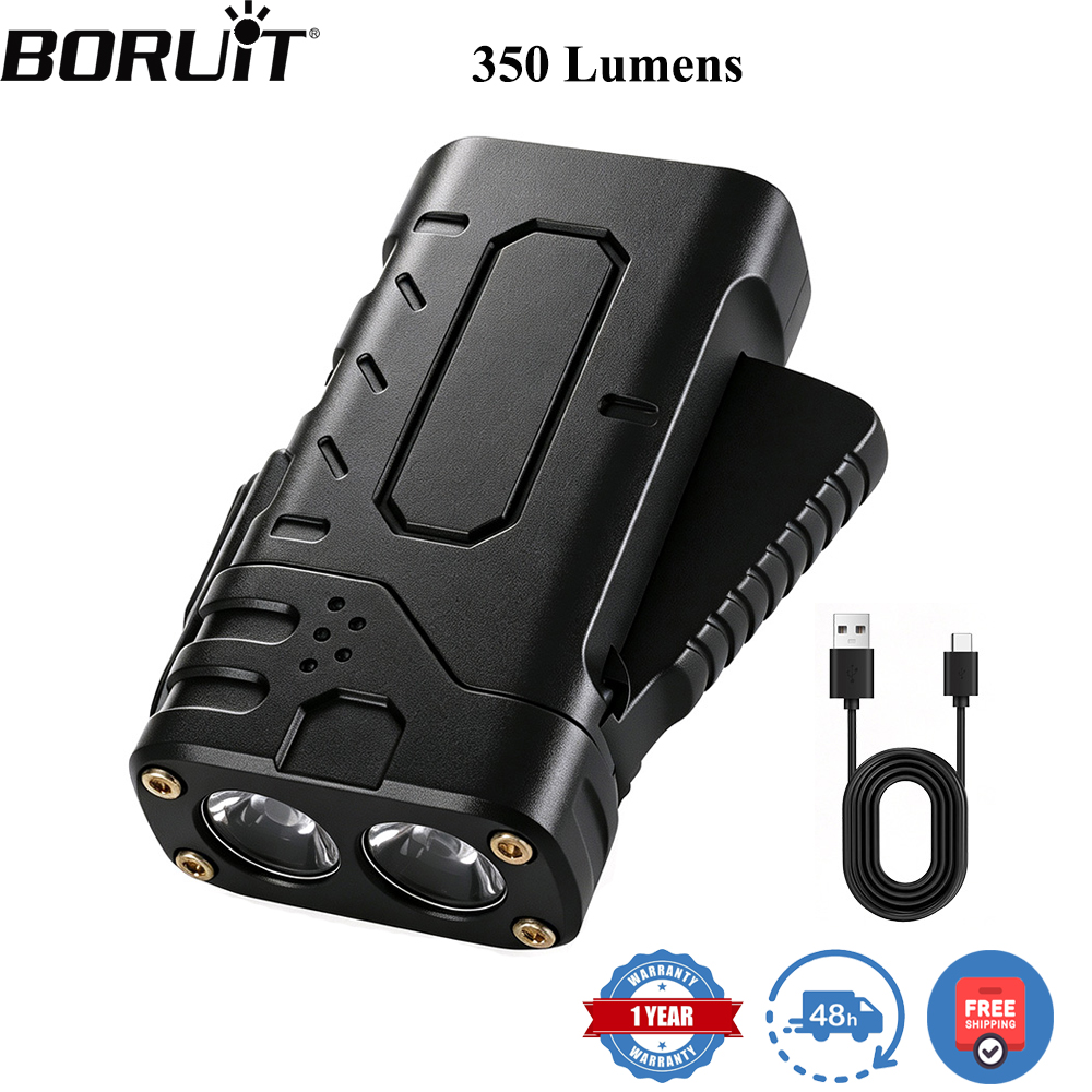 BORUIiT ไฟฉาย LED แบบหมุนมือ E - Outdoor Usb Power Supply บทวิจารณ์และราคา