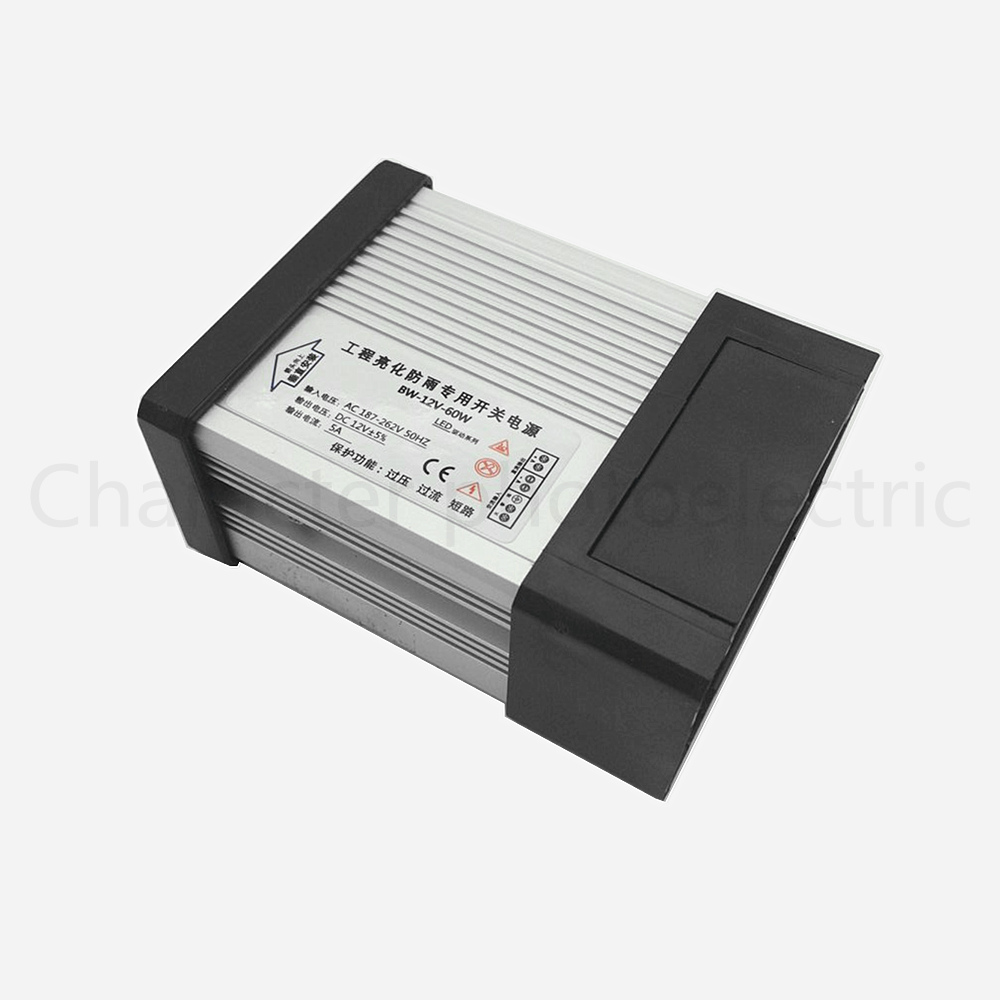 AC187-265V ตัวขับ LED 60W 12V  - Outdoor Power Transformer บทวิจารณ์และราคา