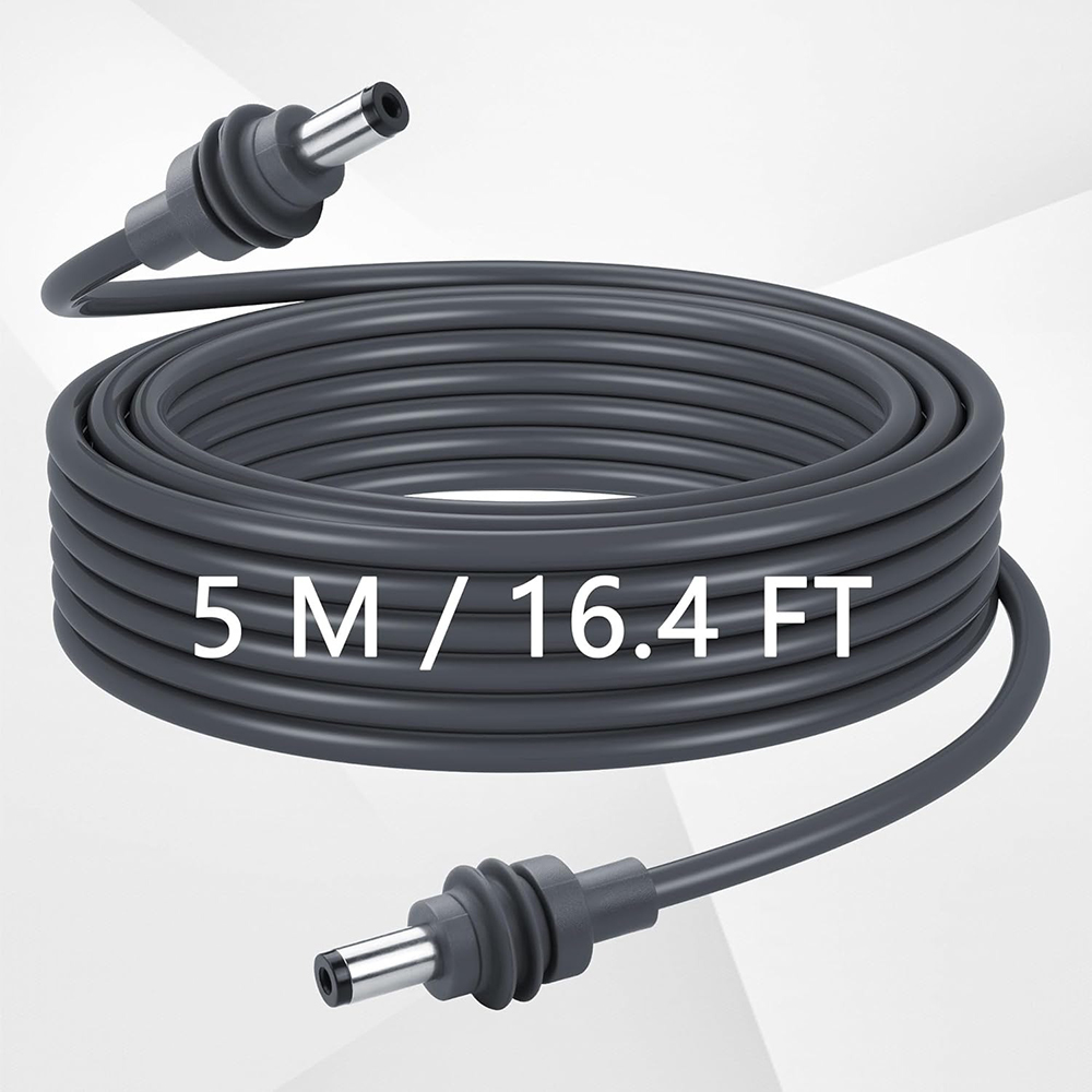 5 M/16.4FT เปลี่ยนสายไฟสําหรับ - Outdoor Power Jack บทวิจารณ์และราคา