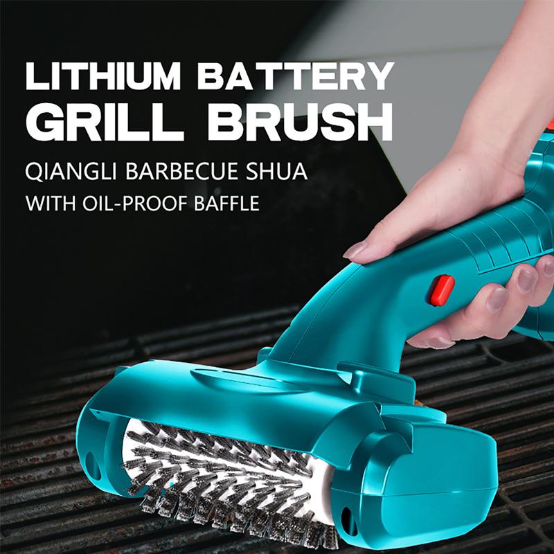 แปรงทำความสะอาดเตาย่างไฟฟ้าไร้ - Outdoor Power Brush บทวิจารณ์และราคา